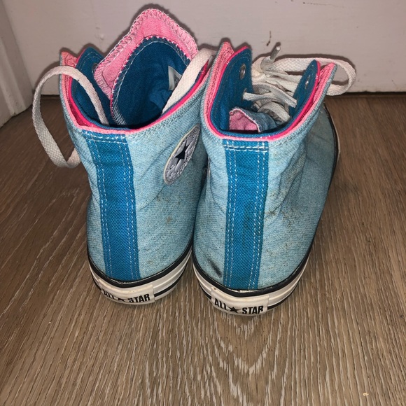 Converse chuck taylor ladies high tops sneakers size 6 - Picture 5 of 8